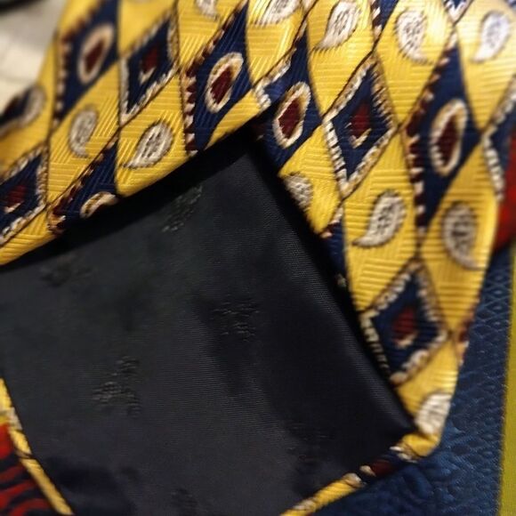 Lot of Nice Vintage men's Ties Various Designers - Picture 4 of 5